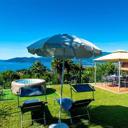 Lejlighed Casa 24 - Trilocale Con Vista Lago, Giardino E Idromassaggio Gonfiabile Arizzano