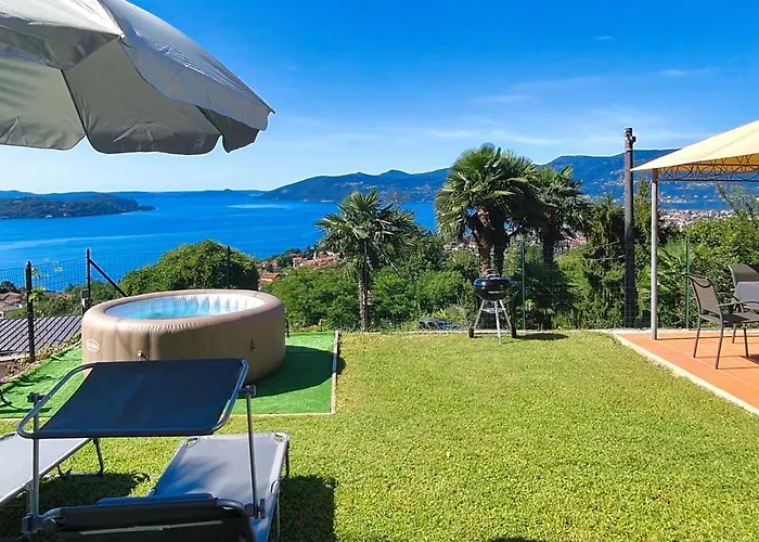 Lejlighed Casa 24 - Trilocale Con Vista Lago, Giardino E Idromassaggio Gonfiabile
